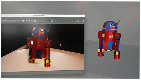 Robot Rendered